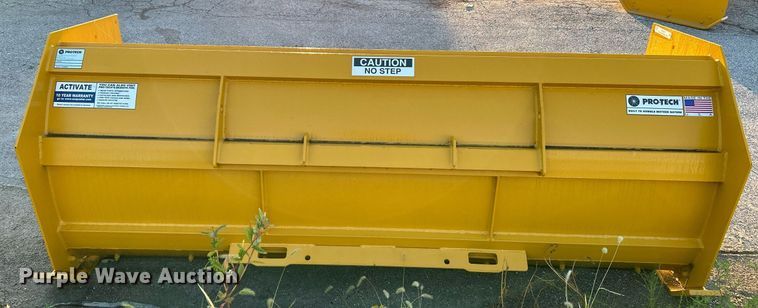 image for item NQ9977 Pro-Tech SPO8S  skid steer snow pusher