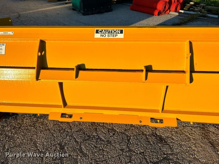 image for item NQ9978 skid steer snow pusher