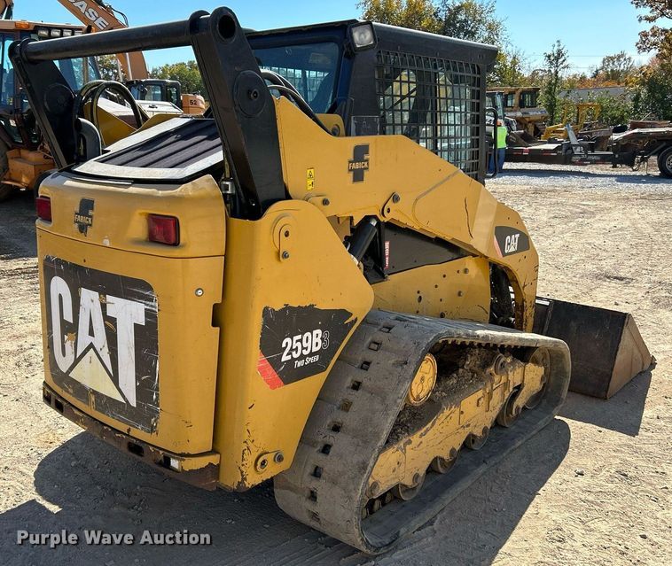 image for item NR9026 2013 Caterpillar 259B3  tracked skid steer loader