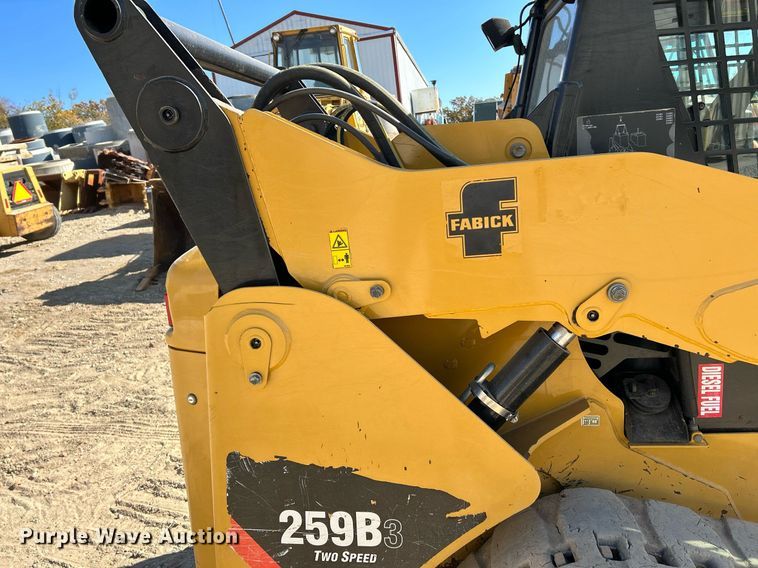 image for item NR9026 2013 Caterpillar 259B3  tracked skid steer loader
