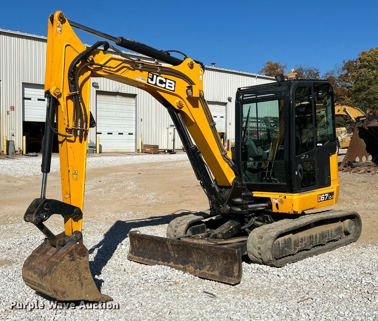 image for item NR9271 2015 JCB 67C-1  mini excavator