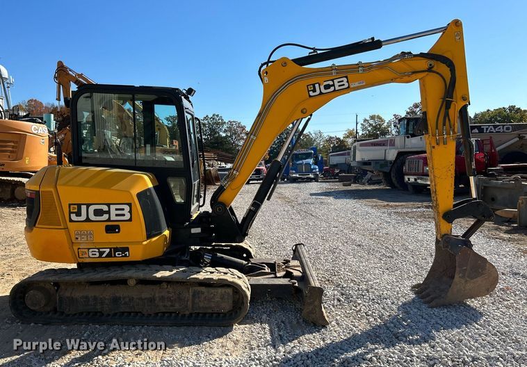 image for item NR9271 2015 JCB 67C-1  mini excavator