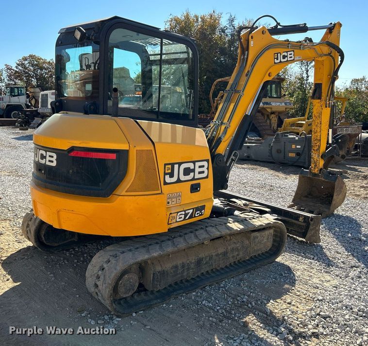 image for item NR9271 2015 JCB 67C-1  mini excavator