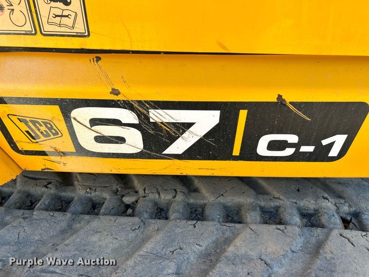 image for item NR9271 2015 JCB 67C-1  mini excavator
