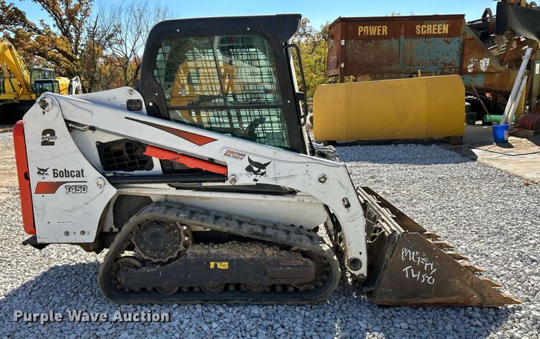 image for item NR9274 2019 Bobcat T450  tracked skid steer loader