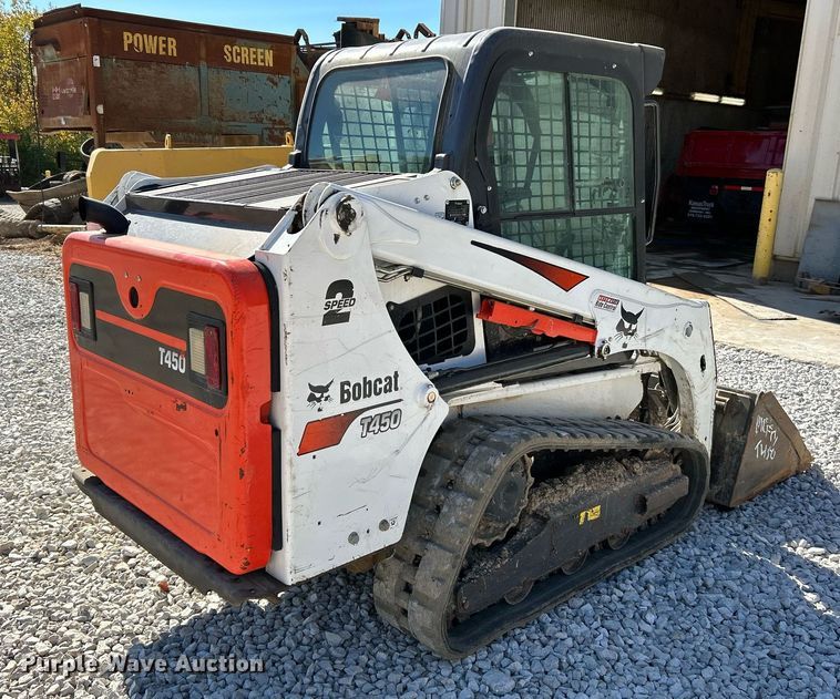 image for item NR9274 2019 Bobcat T450  tracked skid steer loader