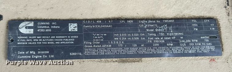 image for item NR9277 2016 Volvo DD140 HF 8 Amplitude  double drum roller