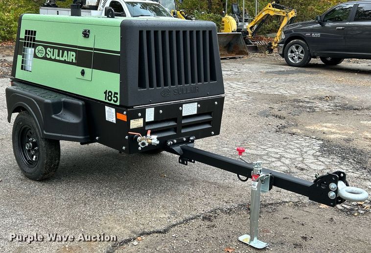 image for item NR9291 2023 Sullair 185D  air compressor