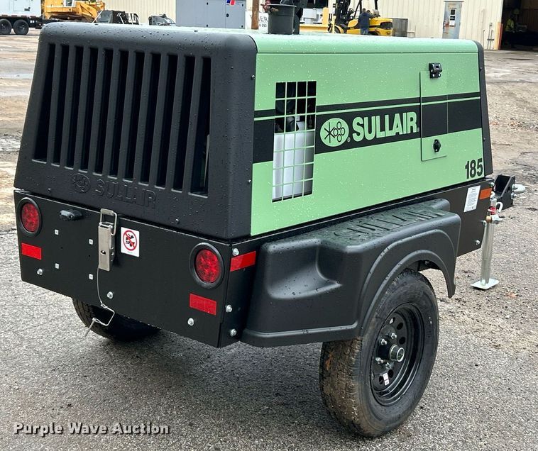 image for item NR9291 2023 Sullair 185D  air compressor
