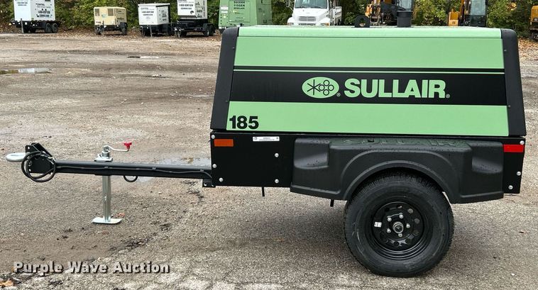 image for item NR9291 2023 Sullair 185D  air compressor