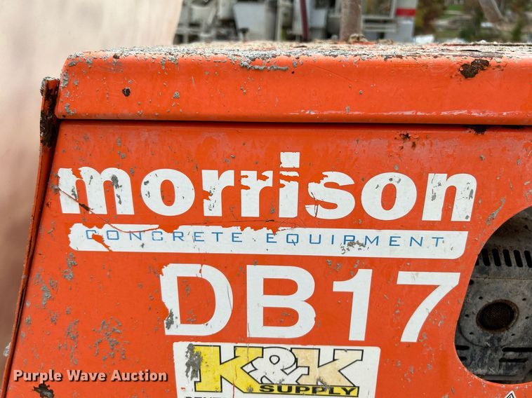image for item NR9295 Morrison DB17  concrete buggy