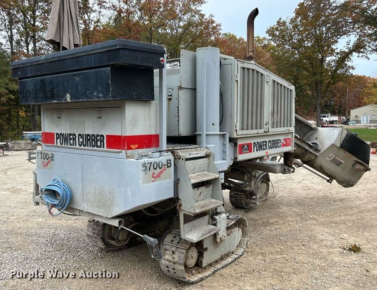 image for item NR9296 2005 Power Curbers 5700-B Super  concrete curb machine