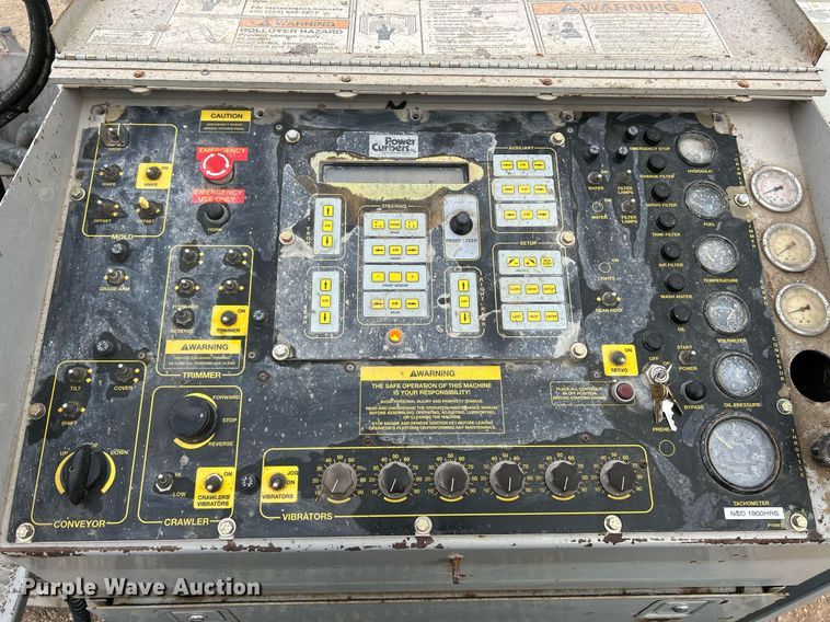 image for item NR9296 2005 Power Curbers 5700-B Super  concrete curb machine