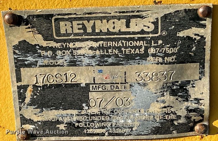 image for item NR9319 2003 Reynolds 17CS12  scraper