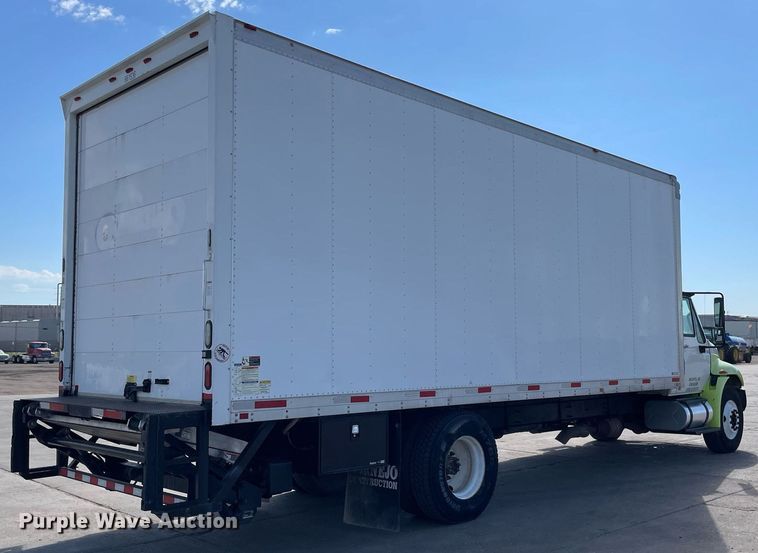 image for item NX9873 2013 International 4300  box truck with fuel/lube system