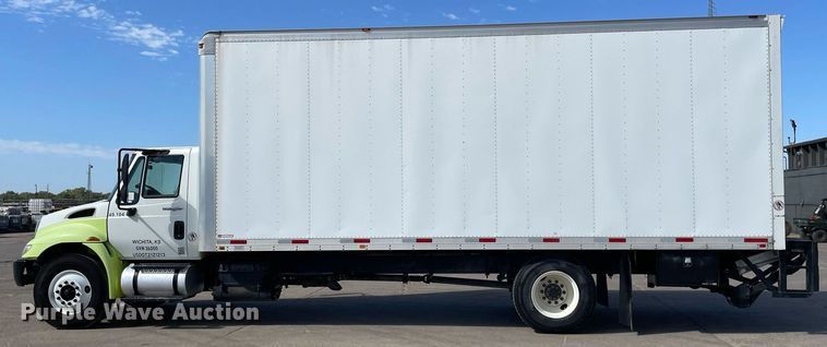 image for item NX9873 2013 International 4300  box truck with fuel/lube system