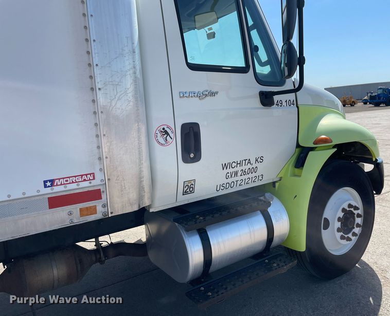 image for item NX9873 2013 International 4300  box truck with fuel/lube system