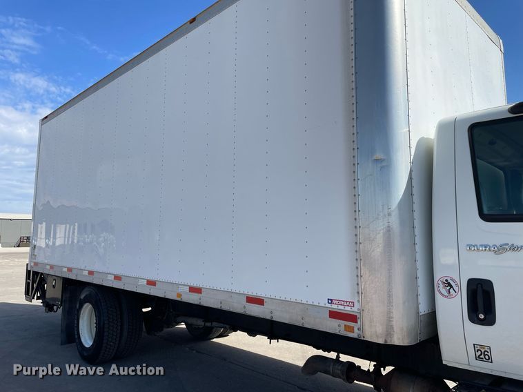 image for item NX9873 2013 International 4300  box truck with fuel/lube system