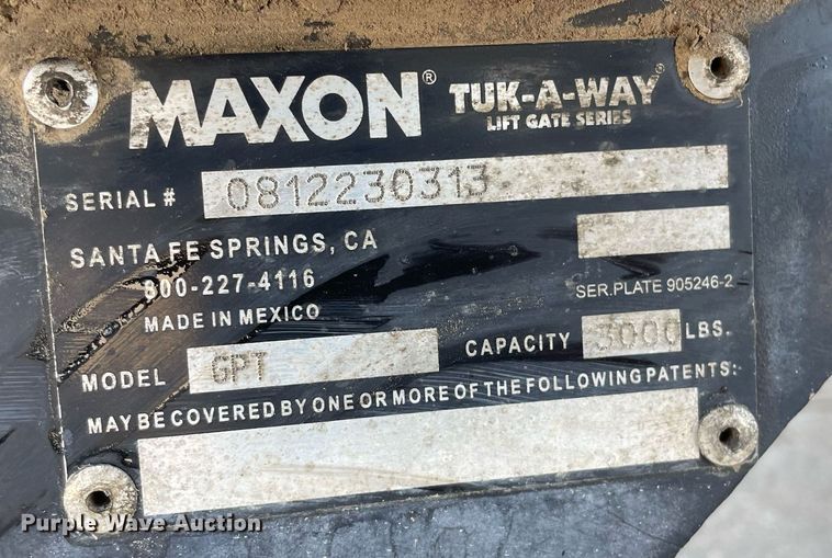 image for item NX9873 2013 International 4300  box truck with fuel/lube system