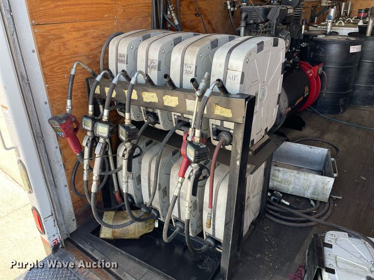 image for item NX9873 2013 International 4300  box truck with fuel/lube system