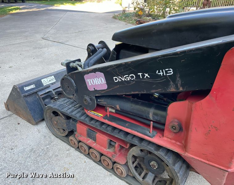 image for item NX9912 2004 Toro Dingo TX413  compact utility loader