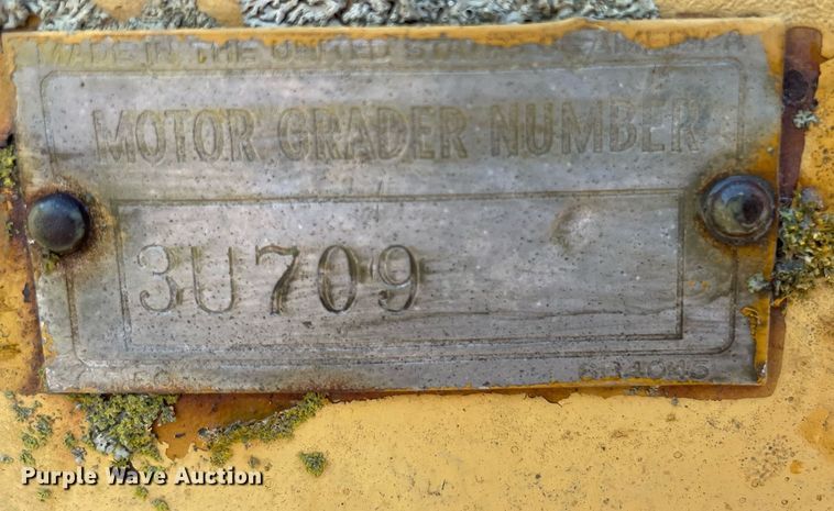 image for item NX9964 Caterpillar 112  rigid frame motor grader