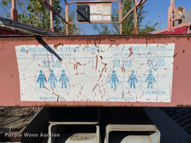 image for item NX9968 Mec 3068ES  scissor lift