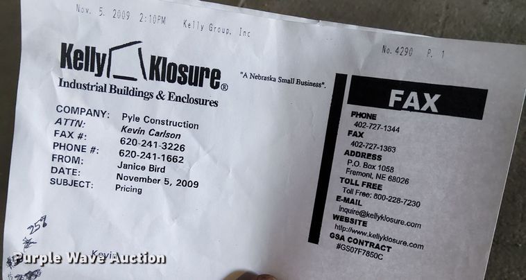 image for item NX9973 Approximately 200 Kelly Klosure enclosure panels