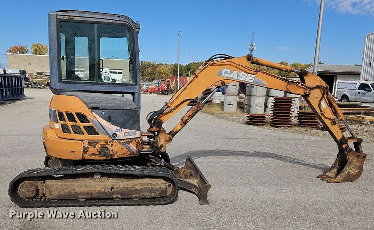 image for item NZ9046 2003 Case CX36  mini excavator