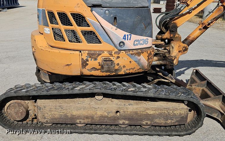 image for item NZ9046 2003 Case CX36  mini excavator