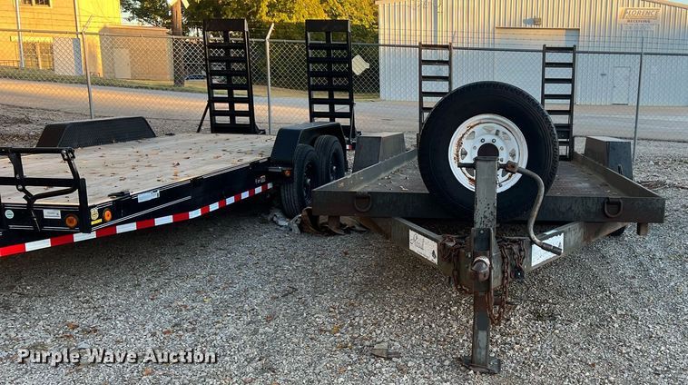 image for item OA9017 2002 Road Hog  utility trailer