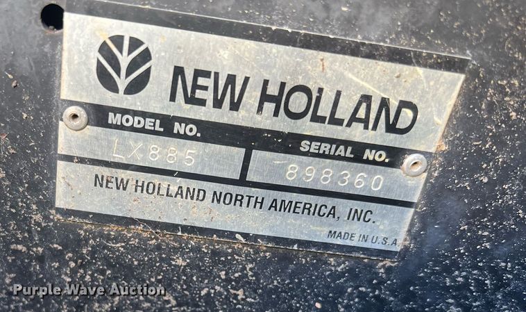 image for item OA9019 1996 New Holland LX885  skid steer loader