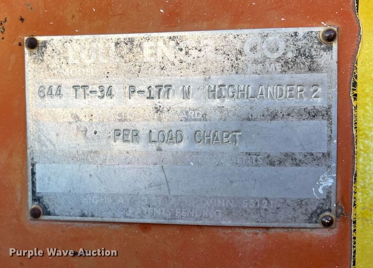 image for item OA9025 Lull 644  telehandler