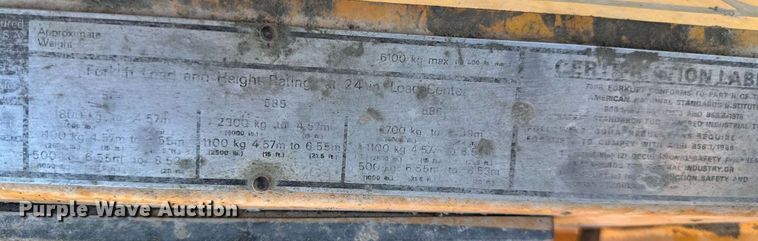 image for item OA9026 1982 Case 584D  forklift