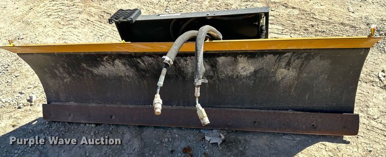 image for item OA9028 Caterpillar  84" W skid steer snow plow
