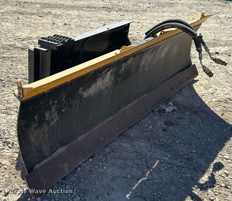 image for item OA9028 Caterpillar  84" W skid steer snow plow