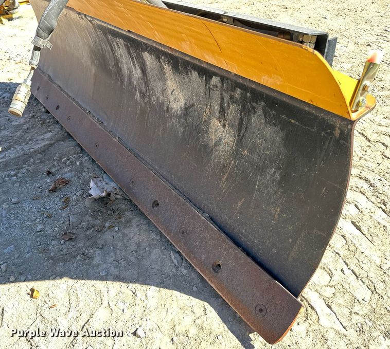 image for item OA9028 Caterpillar  84" W skid steer snow plow