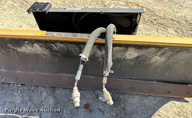 image for item OA9028 Caterpillar  84" W skid steer snow plow