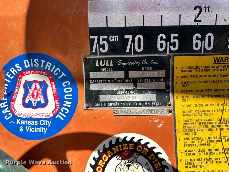 image for item OA9036 Lull 644  telehandler