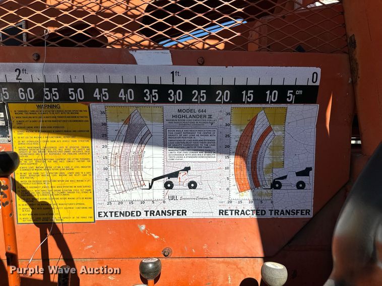 image for item OA9036 Lull 644  telehandler