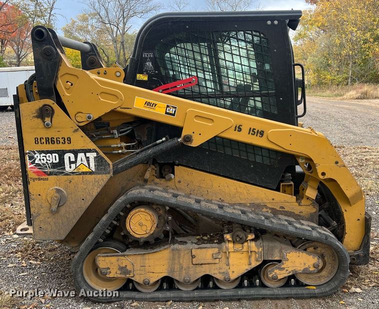 image for item OA9037 2014 Caterpillar 259D skid steer loader