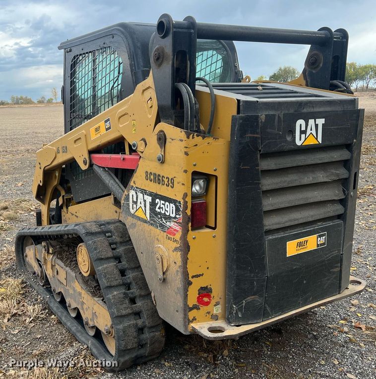 image for item OA9037 2014 Caterpillar 259D skid steer loader