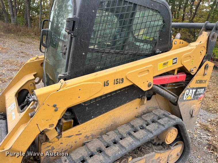 image for item OA9037 2014 Caterpillar 259D skid steer loader
