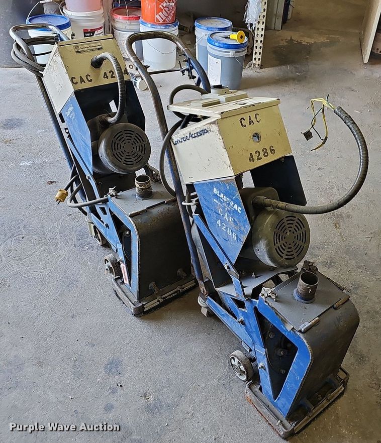 image for item OG9479 (2)Blastrac concrete shot blasters