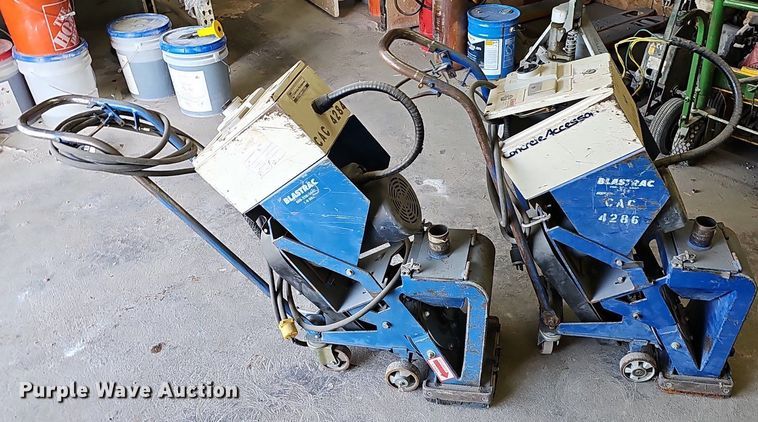 image for item OG9479 (2)Blastrac concrete shot blasters