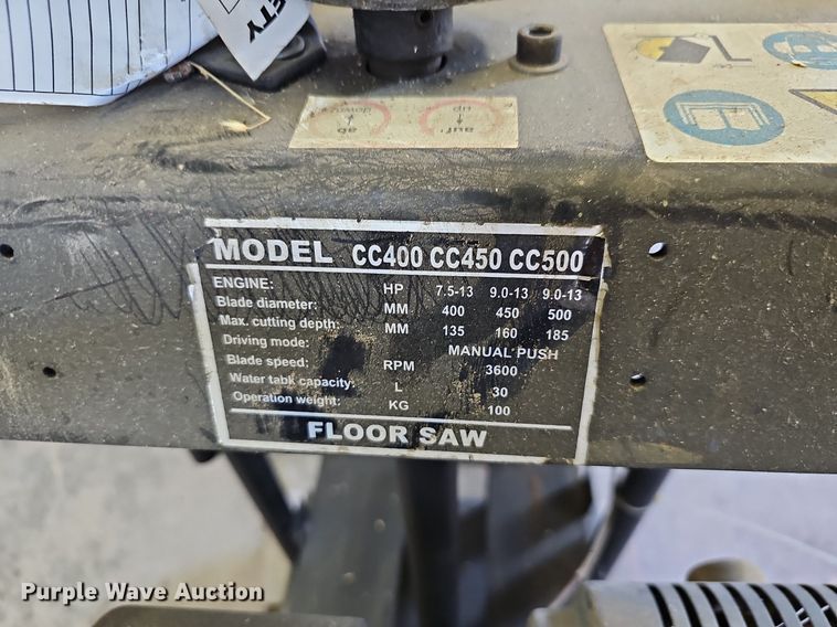 image for item OG9480 (2) Concrete saws