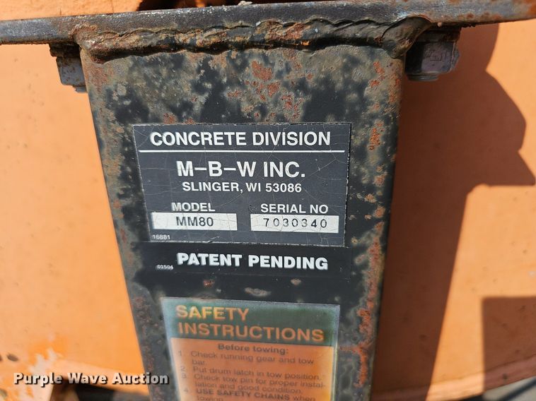 image for item OG9483 Mudjack equipment with trailer