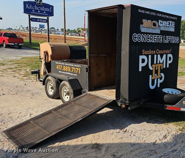 image for item OG9483 Mudjack equipment with trailer