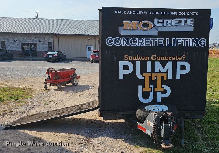 image for item OG9483 Mudjack equipment with trailer