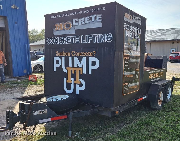 image for item OG9483 Mudjack equipment with trailer